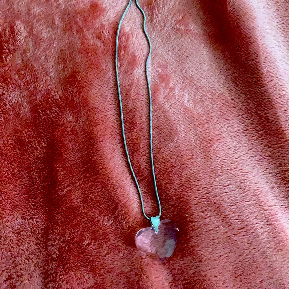 Pink Heart Necklace